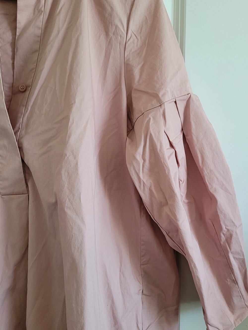 COS PLEATED SHIRT DRESS - Picture 4 of 10